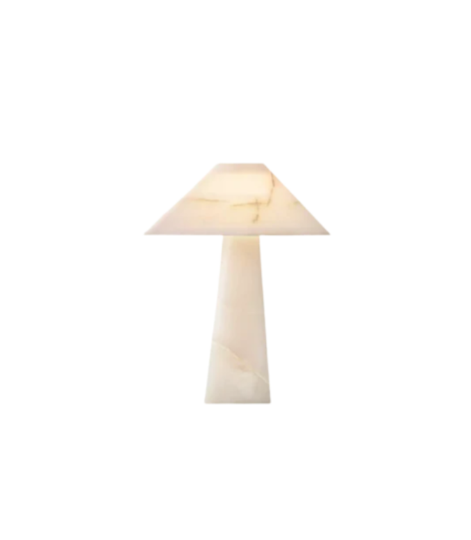 Luxe stenen tafellamp