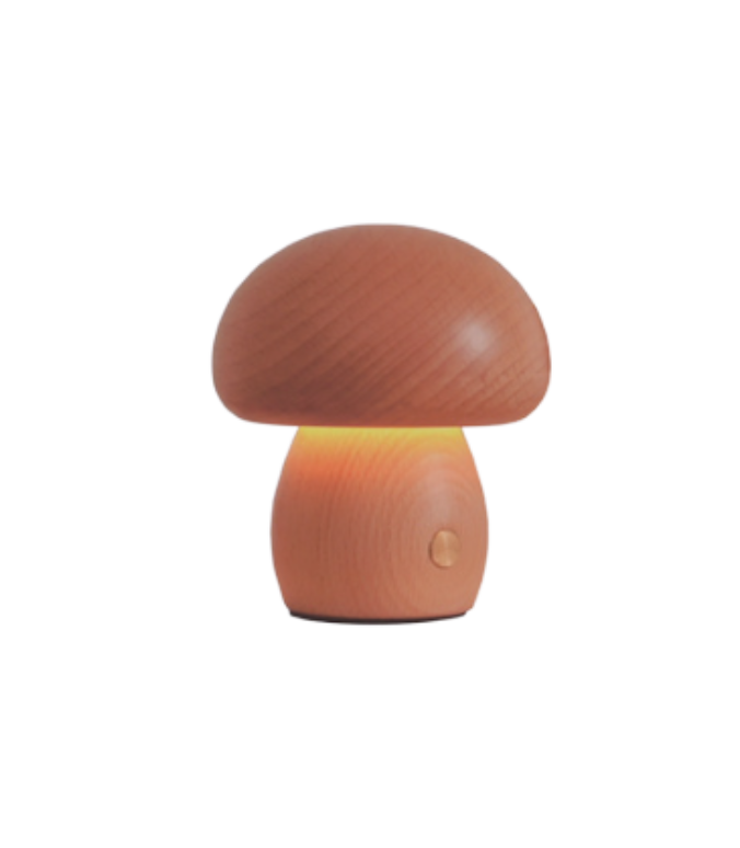 Draadloze paddenstoel lamp