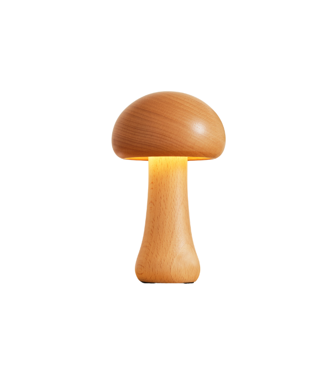Draadloze paddenstoel lamp