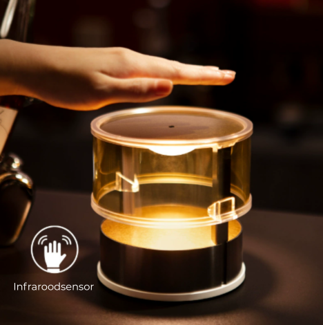 Draadloze Halo-tafellamp