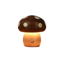 Draadloze paddenstoel lamp