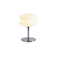 Vintage Macaron Glazen Tafellamp