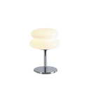 Vintage Macaron Glazen Tafellamp