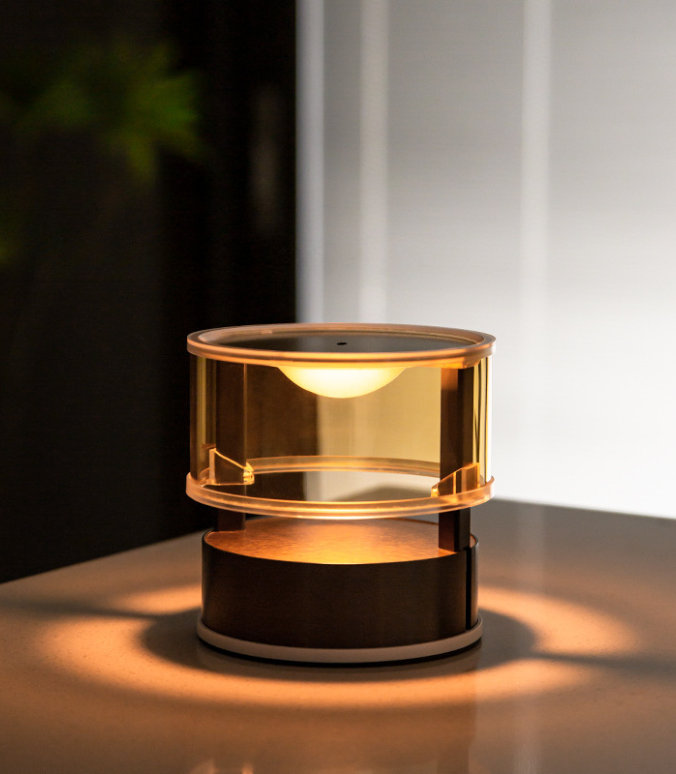 Draadloze Halo-tafellamp