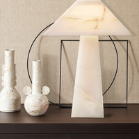 Luxe stenen tafellamp