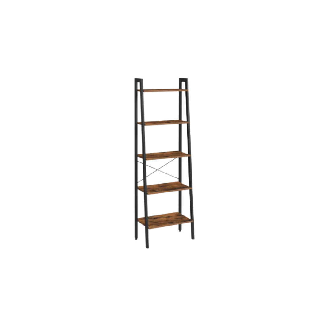 Industrieel boekenrek