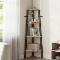 Industrieel hoekrek – laddermodel