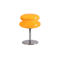 Vintage Macaron Glazen Tafellamp