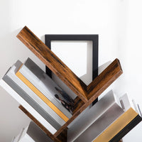 Industrieel boekenrek